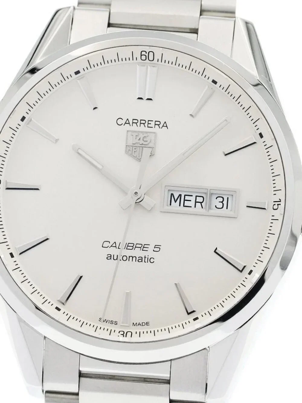 TAG HEUER Carrera Caliber 5 WAR201B.BA0723 Day date Automatic Men's Watch_941307